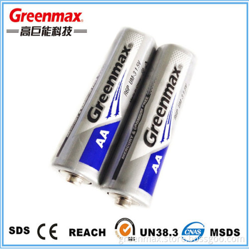 High quality carbon zinc aa battery r6p 1.5v